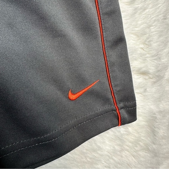 Nike Shorts Grey & Orange Size 4 - Picture 4 of 16